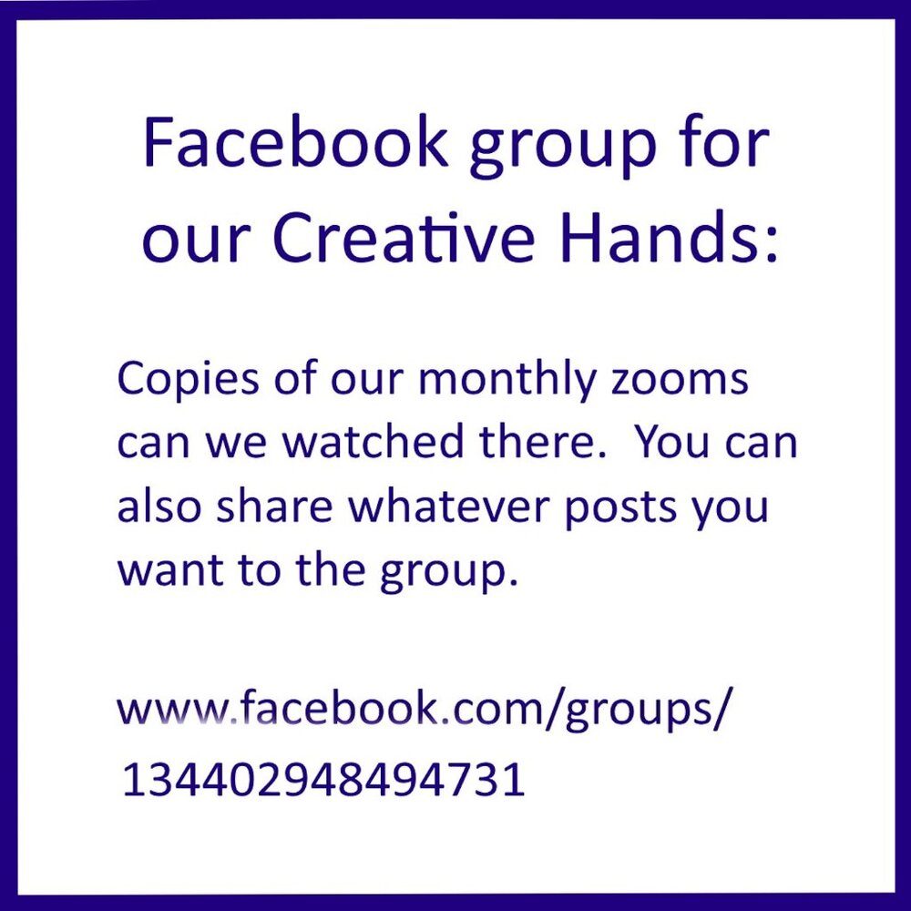 Monday 11-24-2025 Hand Crafted Handmade Share Group Part One - Sign In - Picture 10 of 14